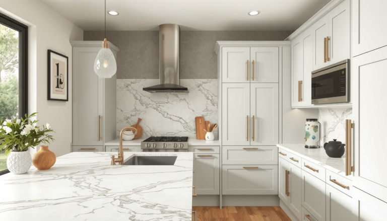 Backsplash Ideas That Actually Work with Taj Mahal Quartzite (and Your Cabinets)