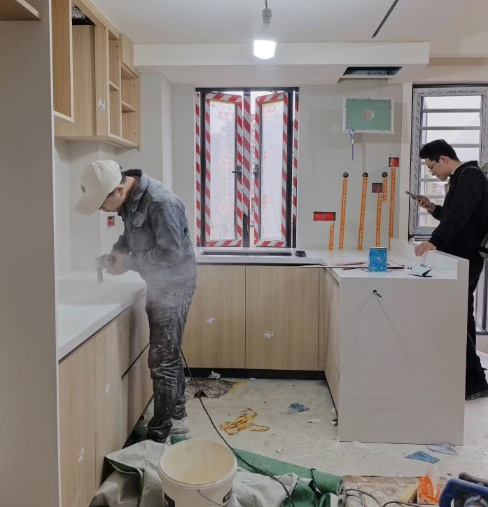 Countertop installation